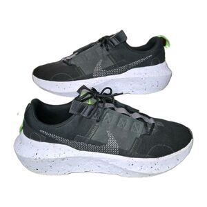 Nike Crater Impact Sneaker Mens Size 12 Black Iron Grey Off Noir